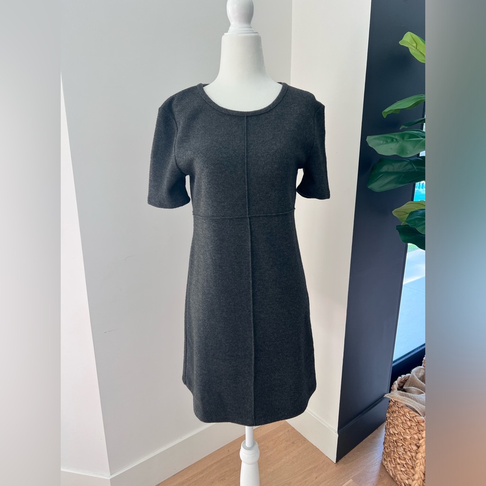 Super soft grey sweater dress
